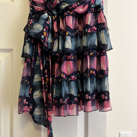 Anna Sui Silk Floral Dress - Picture 3 of 10